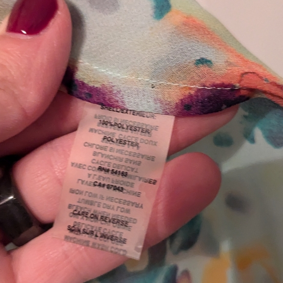 Calvin Klein Multicolor Kimono Wrap - Picture 4 of 5
